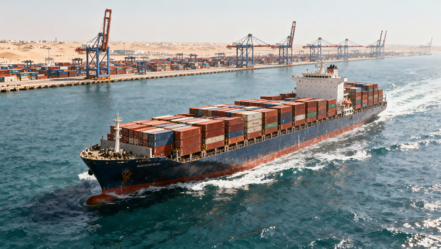 Red Sea Surcharge Reshapes Middle East and India Shipping