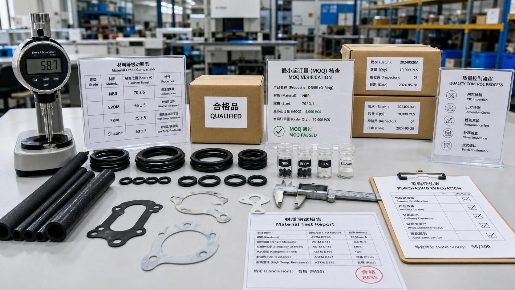 How to Evaluate Rubber Products Wholesale Suppliers: Material Grades, MOQ, and QC Checklist