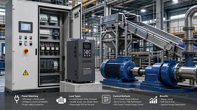 Frequency Inverters Selection Guide: How to Match Power, Load Type, and Control Method
