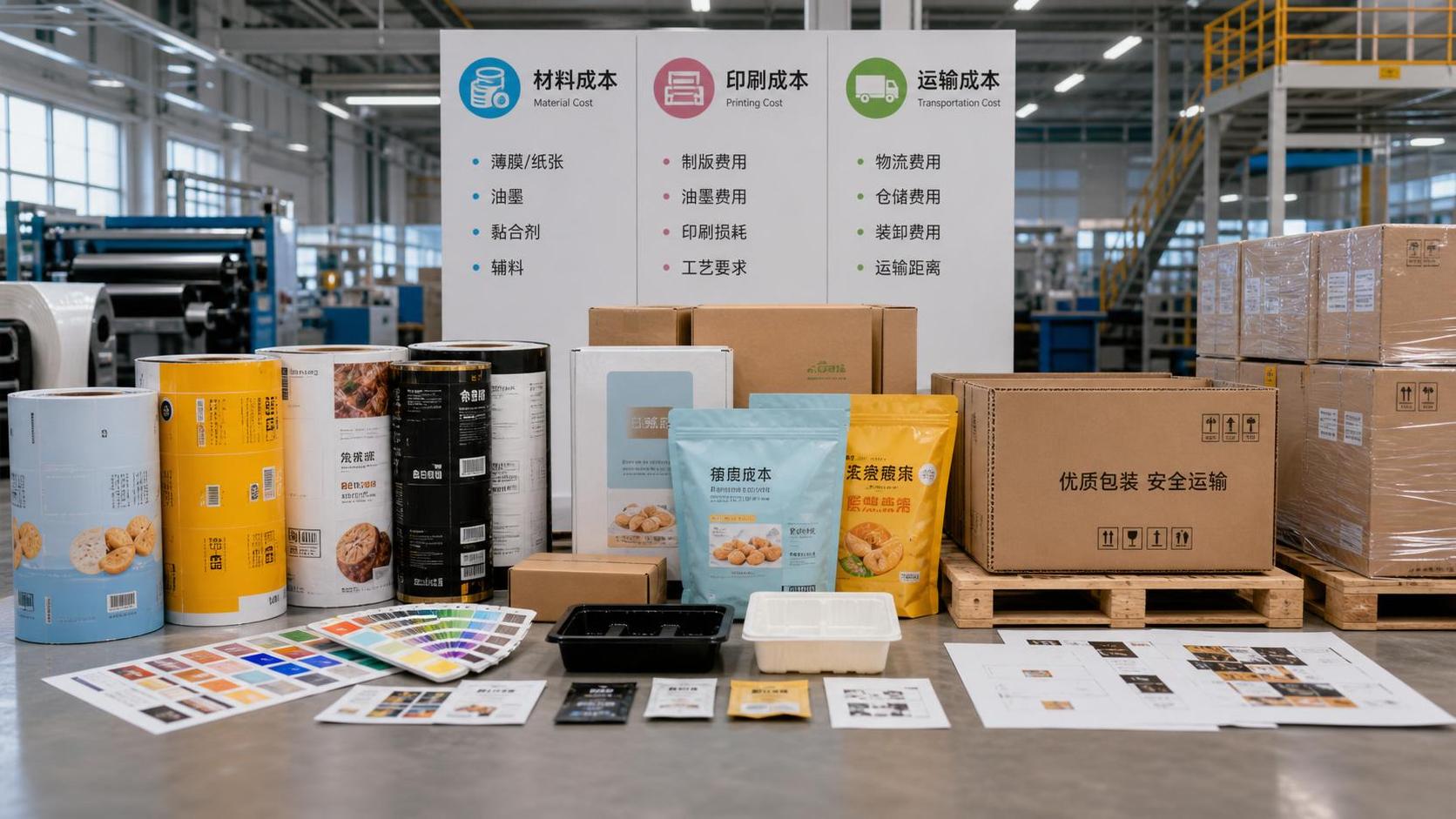 Food Packaging Cost Breakdown: What Affects Material, Printing, and Shipping