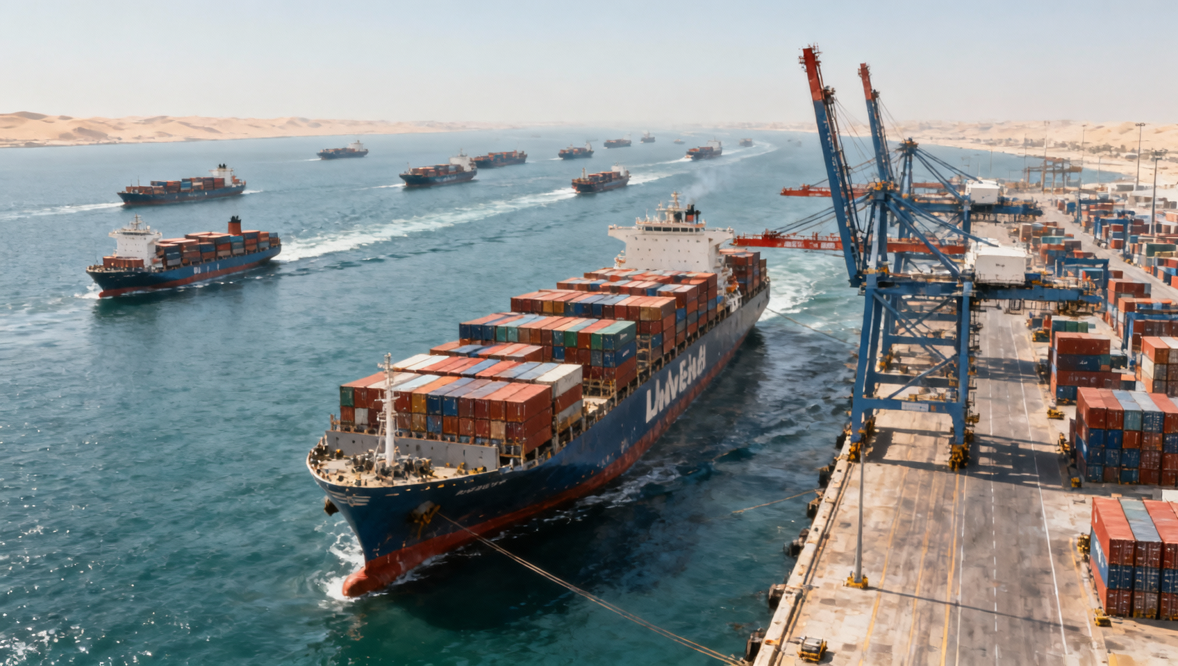 Maersk Halts Djibouti Transshipment as Red Sea Delays Reach 52 Days