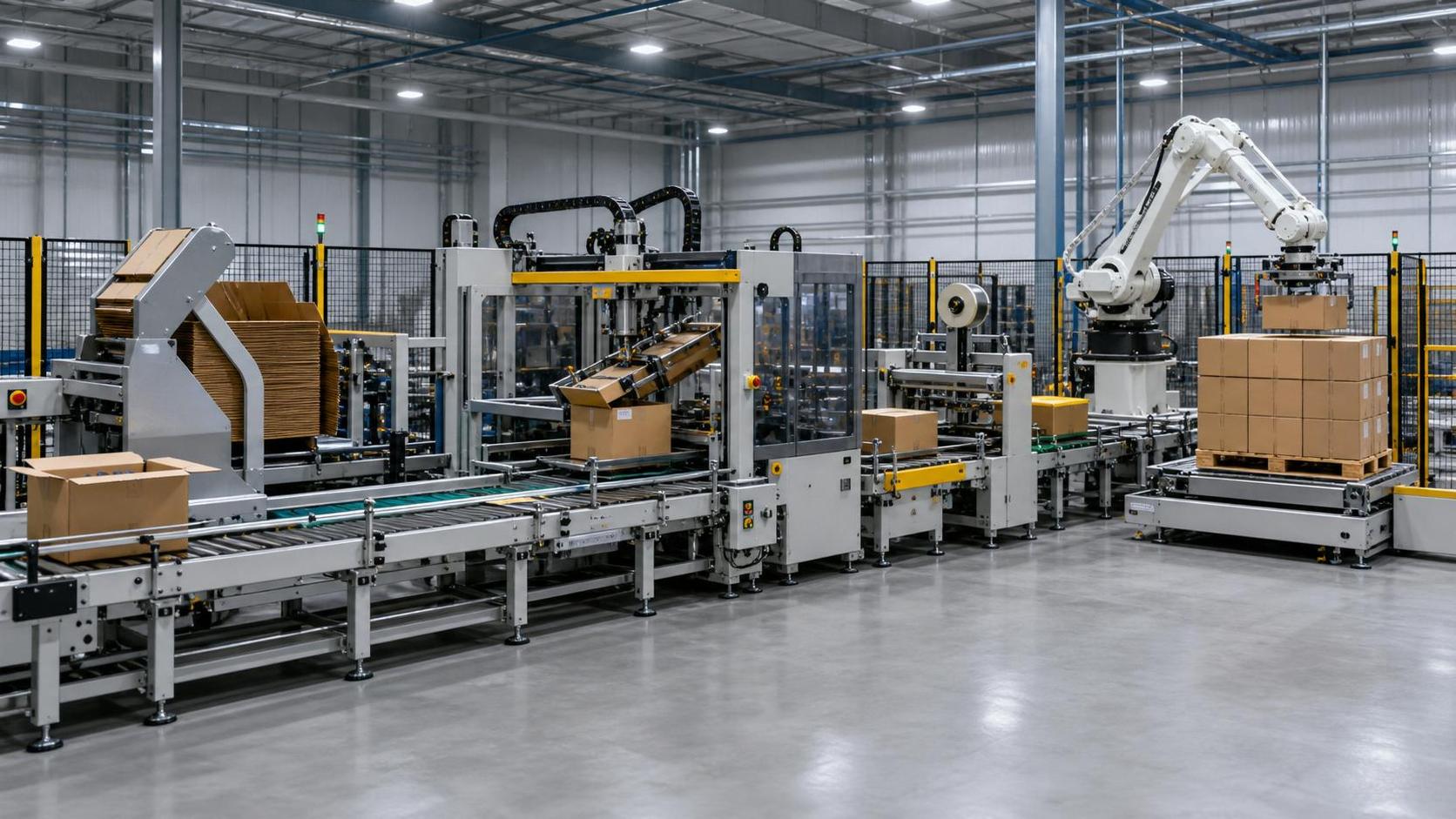 How to Choose Packaging Automation Systems for End-of-Line Packing Operations