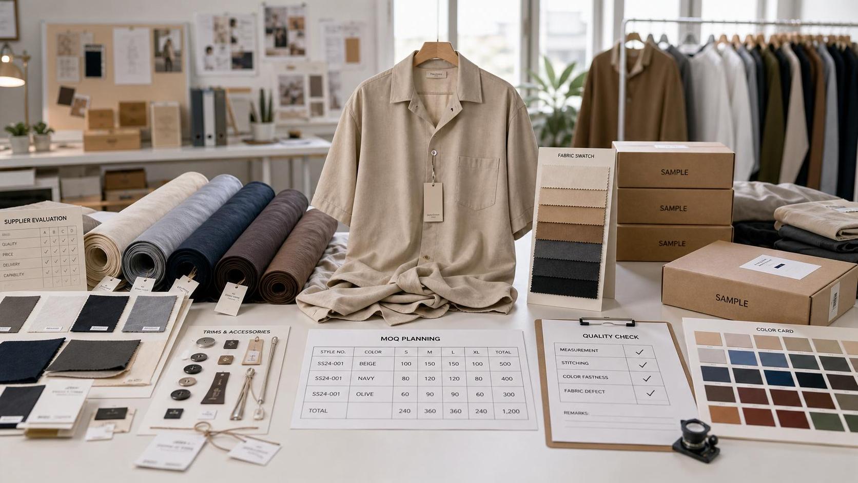 Apparel and Fashion Sourcing Explained: Supplier Types, MOQs, and Quality Risks