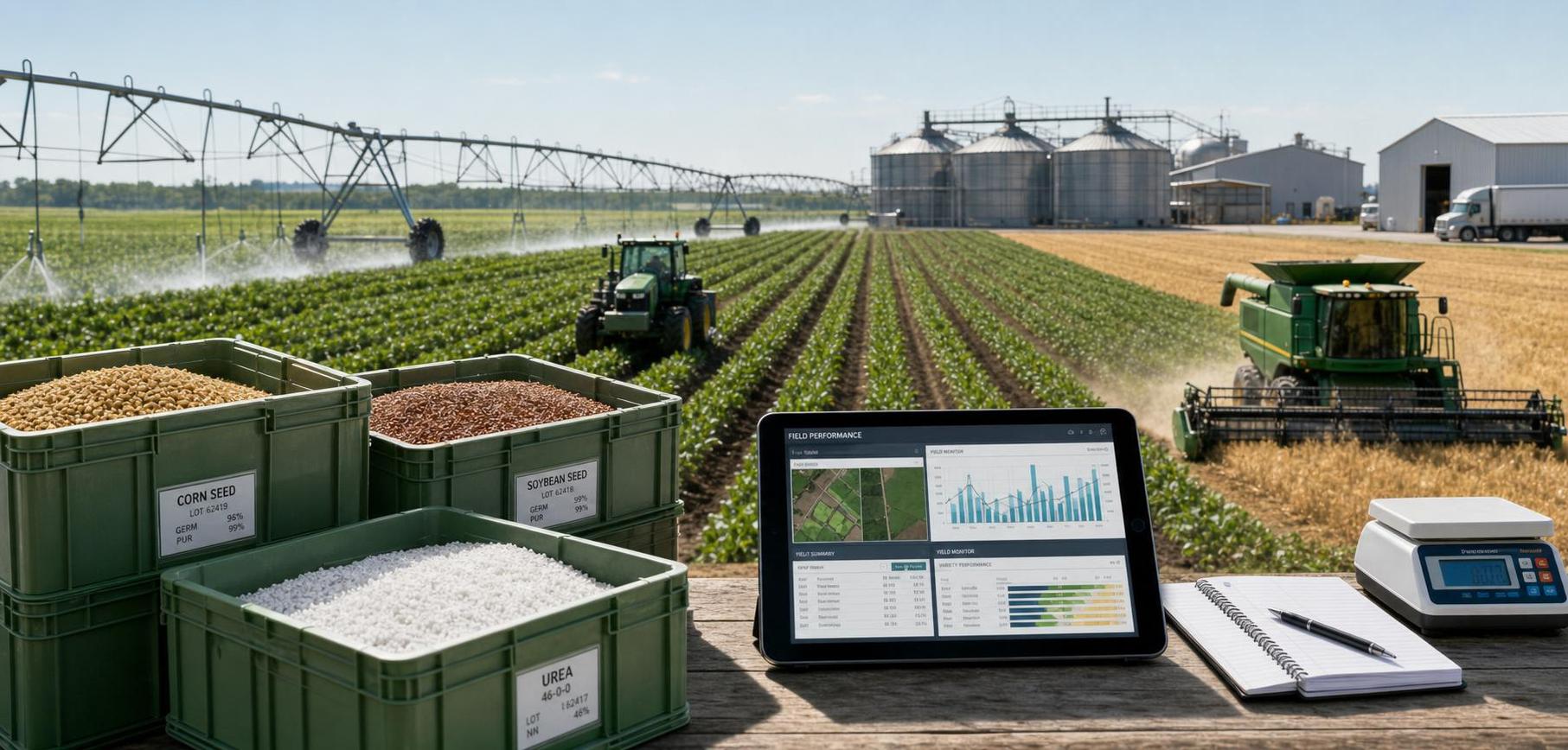 How Farm Management Systems Data Helps Track Inputs, Yield, and Field Performance