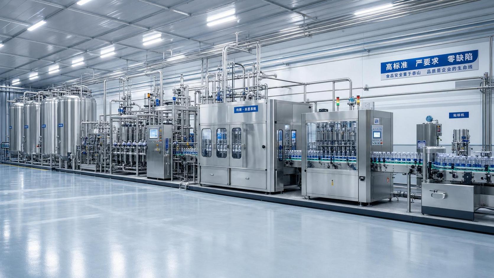 Beverage Production Line Planning: Key Equipment, Capacity, and Hygiene Requirements