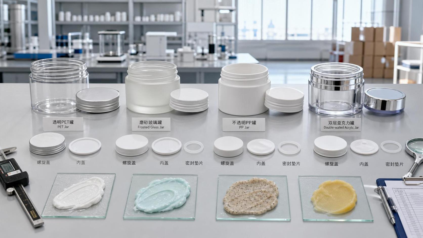 Skincare Packaging Jars: Material Options, Closure Types, and Product Compatibility