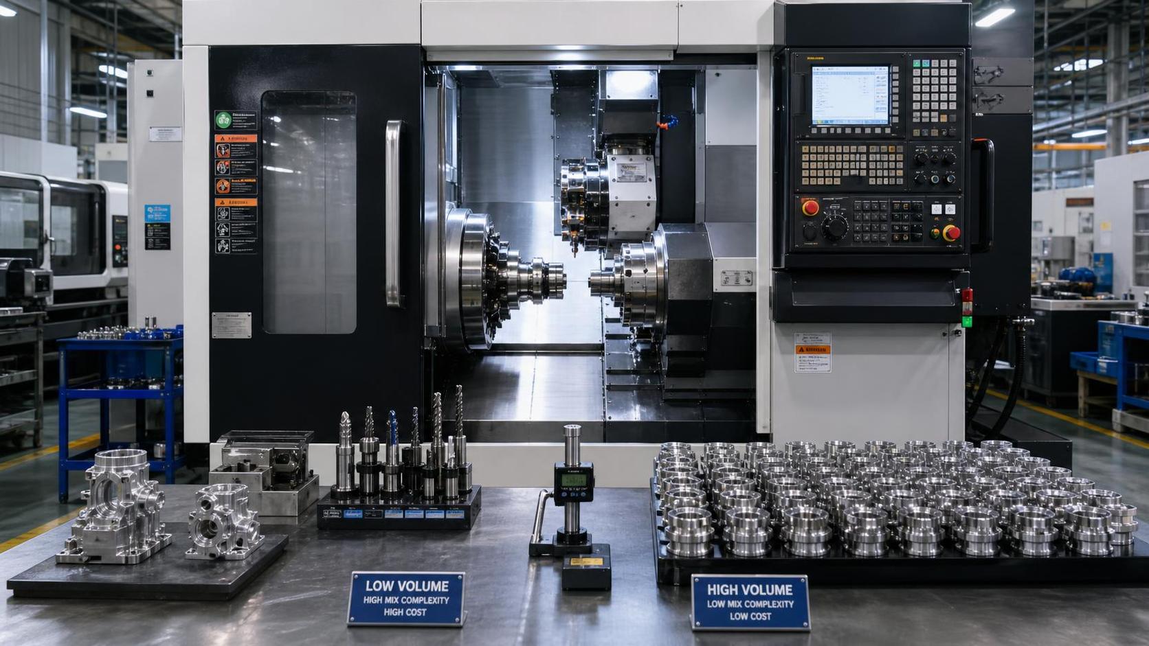 What Drives CNC Machining Technology Cost in Low- and High-Volume Production?
