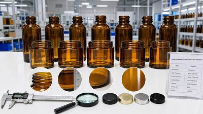 How to verify amber glass packaging quality before placing bulk orders