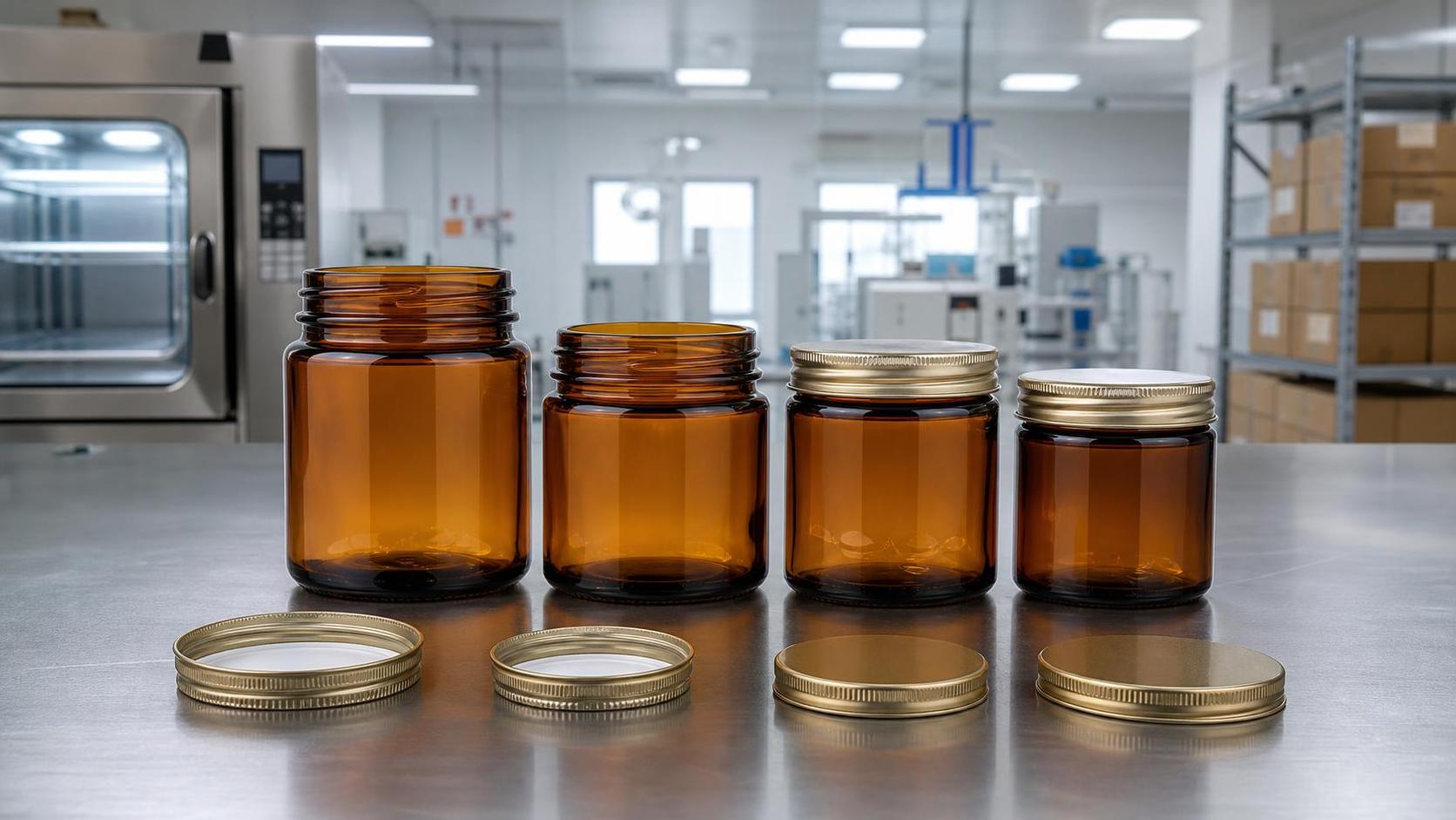 Which amber glass packaging specs matter most for product protection