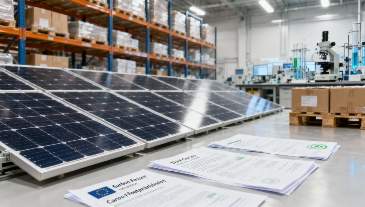 EU Rule Takes Effect: New Carbon Footprint Certification Required for PV Module Access EU Rule Takes Effect: New Carbon Footprint Certification Required for PV Module Access