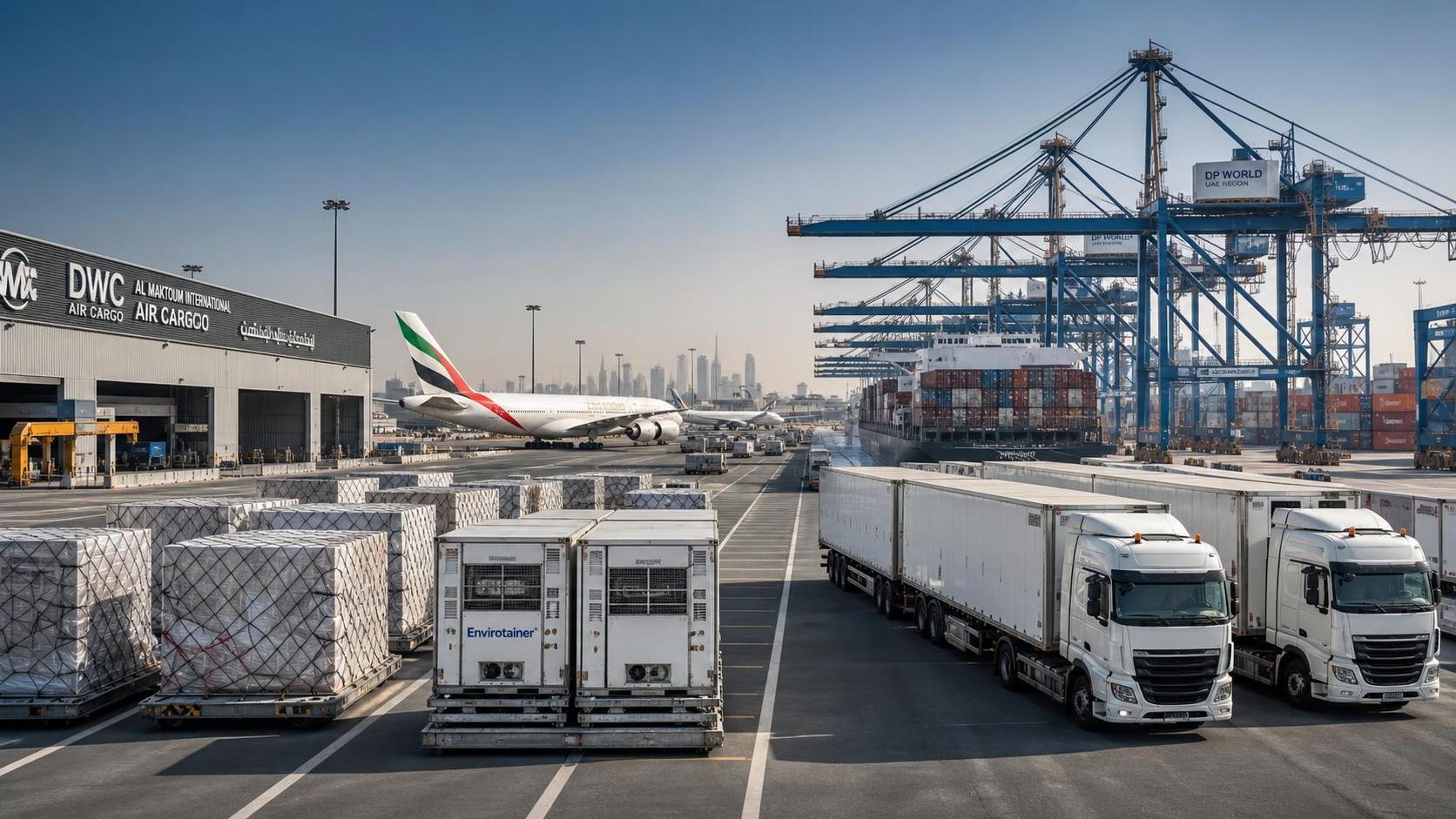 How to evaluate global logistics networks in the UAE for time-sensitive shipments