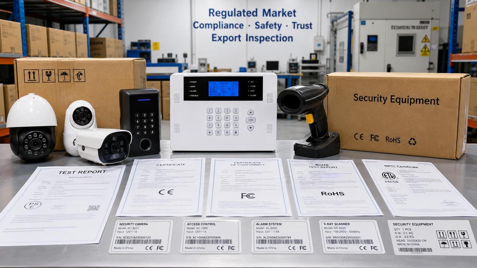 What to check before choosing a security equipment exporter for regulated markets