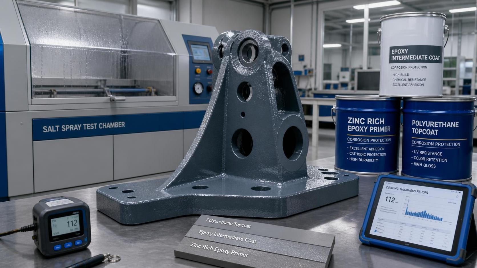 How coating chemical materials affect corrosion resistance in metal parts