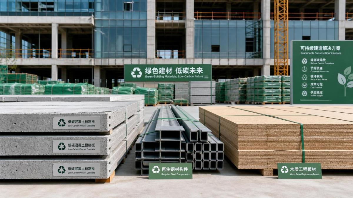 Sustainable Construction Materials: How to Balance Carbon Goals and Project Cost Sustainable Construction Materials: How to Balance Carbon Goals and Project Cost