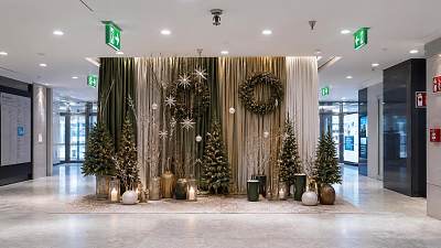 When do seasonal decorations in Germany need stricter fire compliance