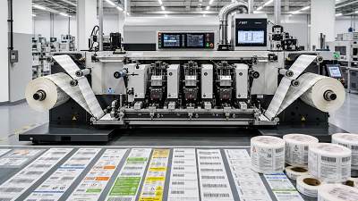What determines print quality in printing machinery for labels