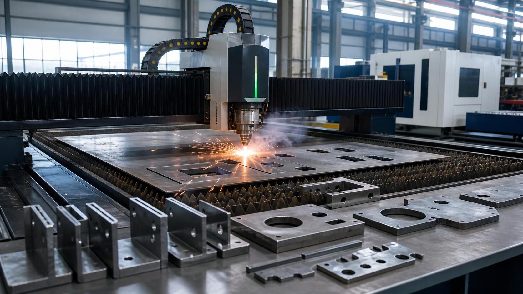 What affects the price of laser cutting services for steel parts?