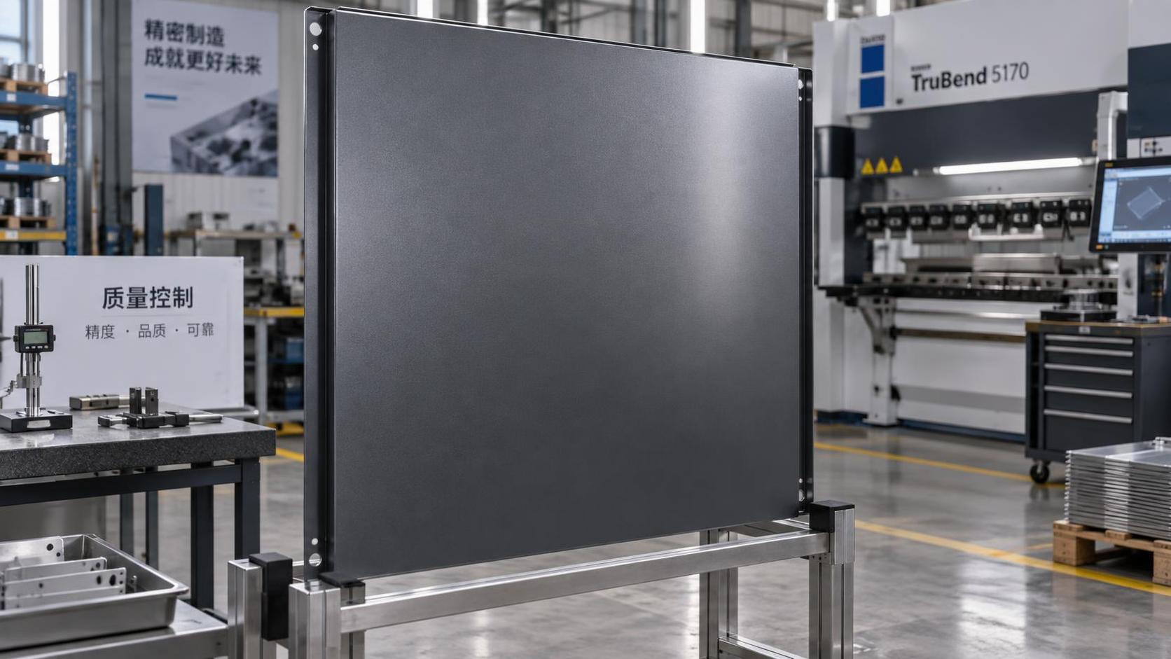 How to specify a sheet metal panel that resists oil canning