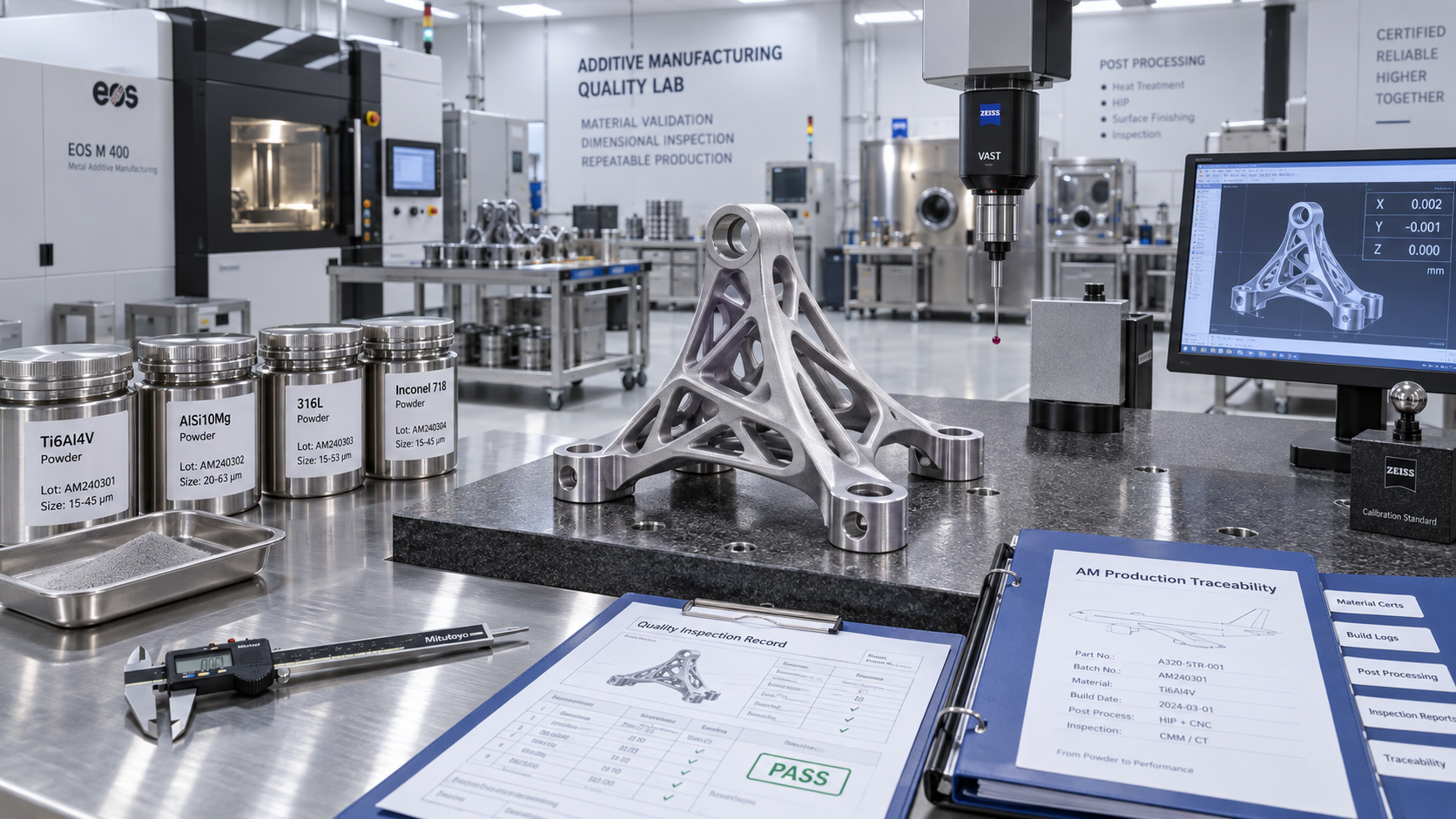 What should you verify before choosing an additive manufacturing supplier?