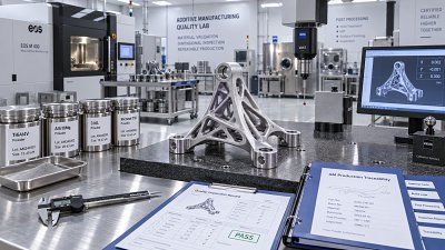 What should you verify before choosing an additive manufacturing supplier?