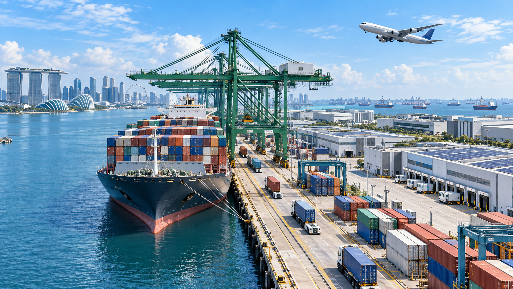 How Singapore global logistics networks reduce disruption risk
