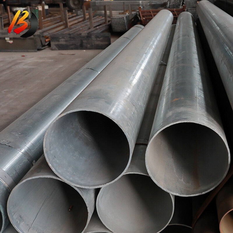 DX51D Galvanized Steel Round Pipe