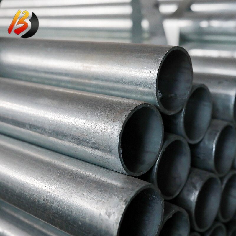 DX51D Galvanized Steel Round Pipe