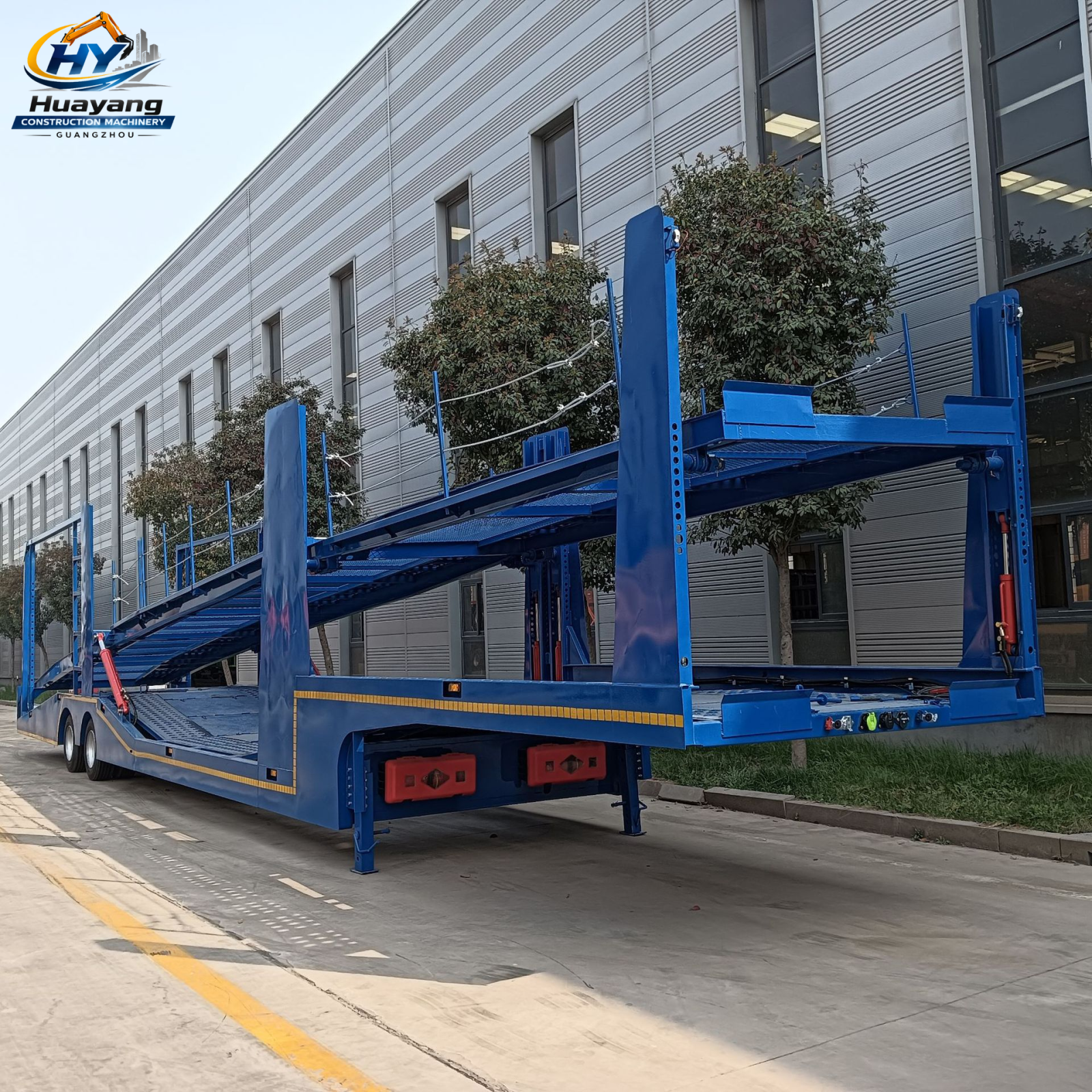 2 Axle Car Carrier Trailer