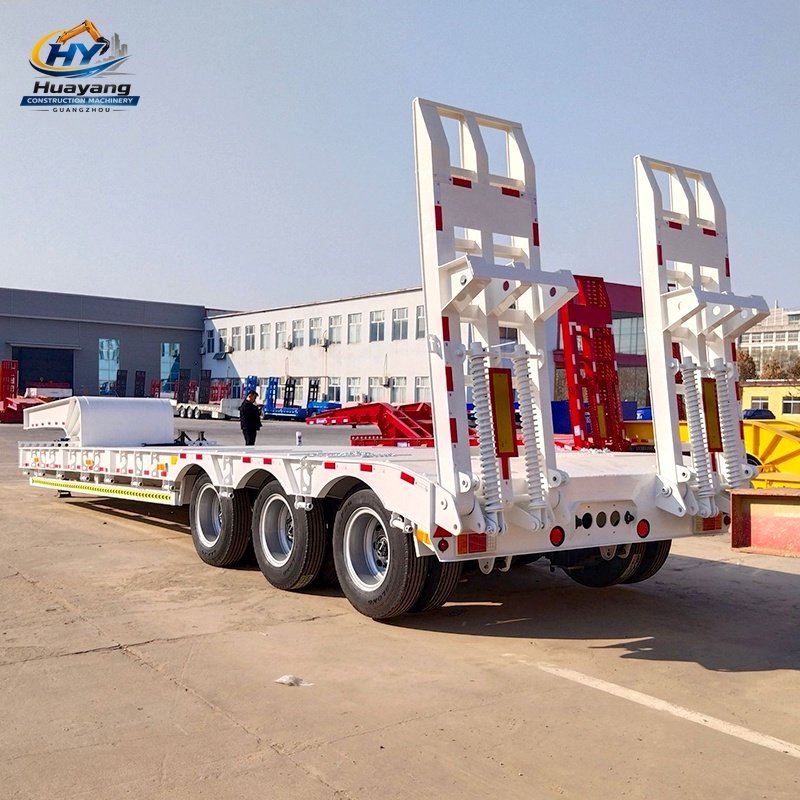 4 Axles Low Bed Trailers