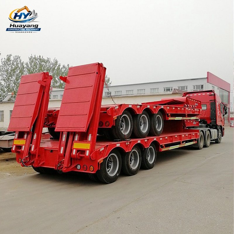 6 Axles Low Bed Trailers