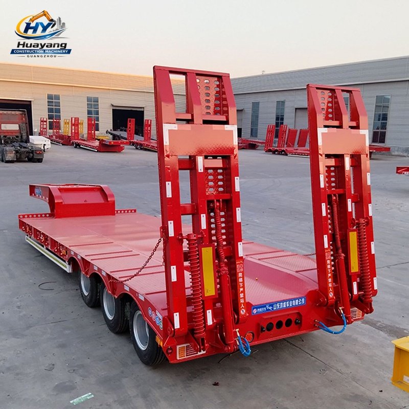 6 Axles Low Bed Trailers