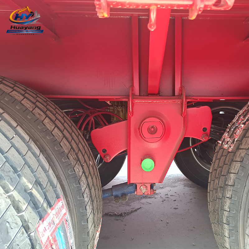 3 Axle Side Curtain Semi Trailer