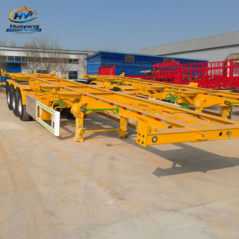 Tri Axle 40FT Shipping Container Chassis