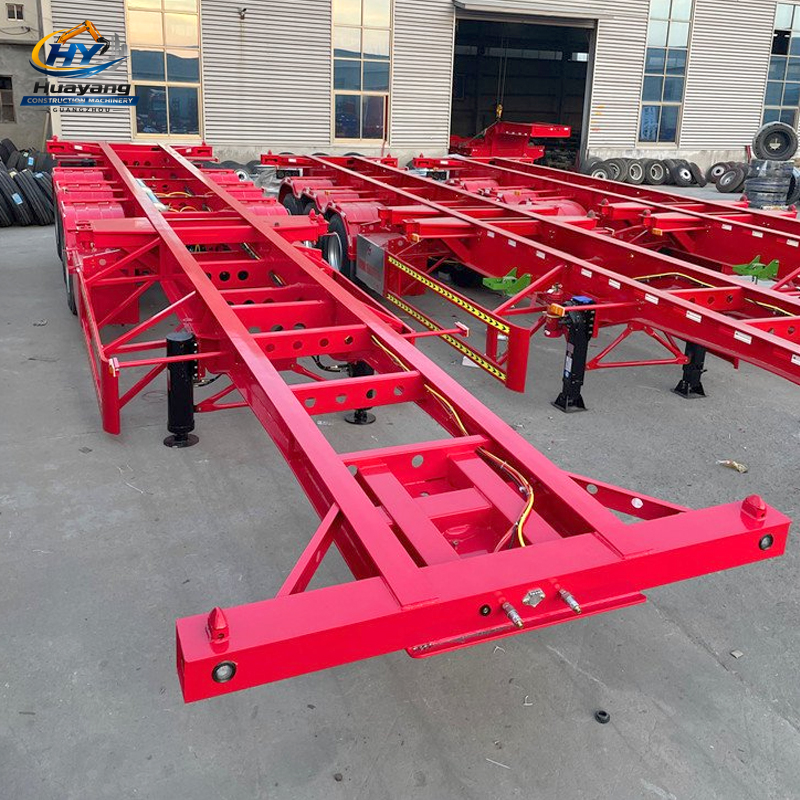Tri Axle 40FT Shipping Container Chassis