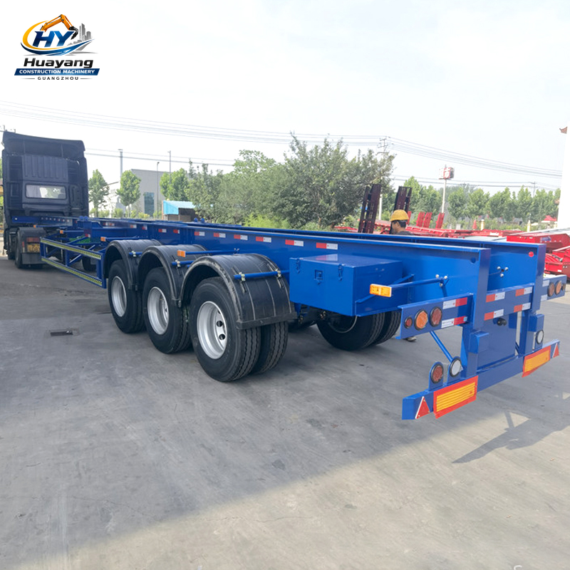 Tri Axle 40FT Shipping Container Chassis