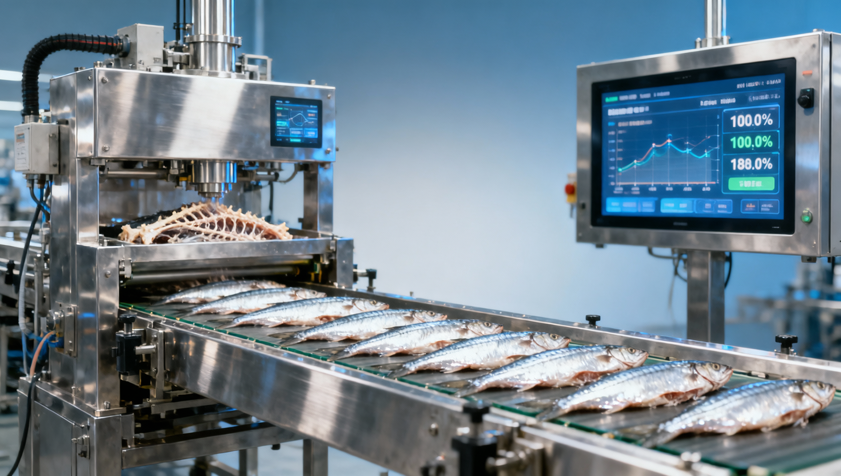 Seafood processing equipment orders up 22% YoY — driven by automation or labor shortages?