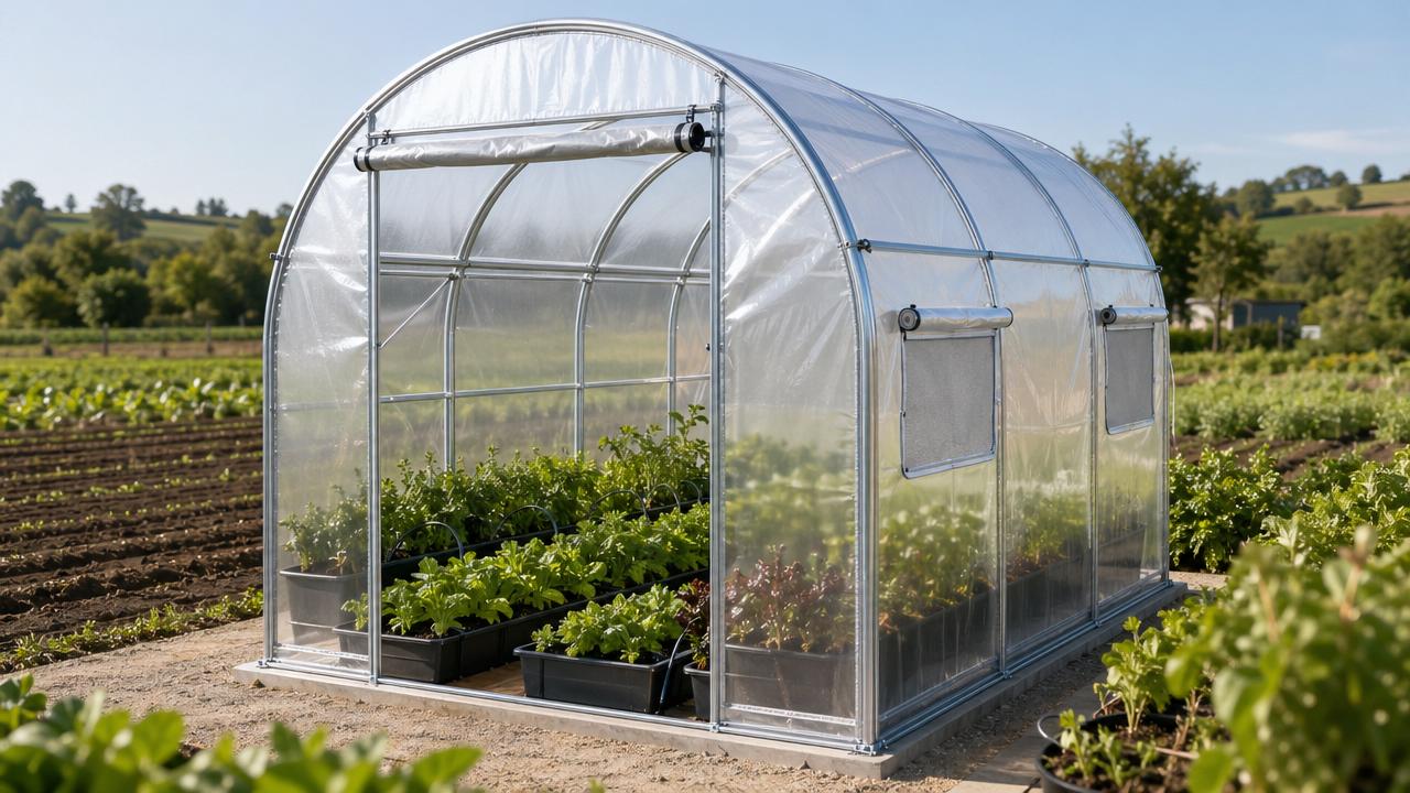 Portable greenhouse supplies that actually work on small farms