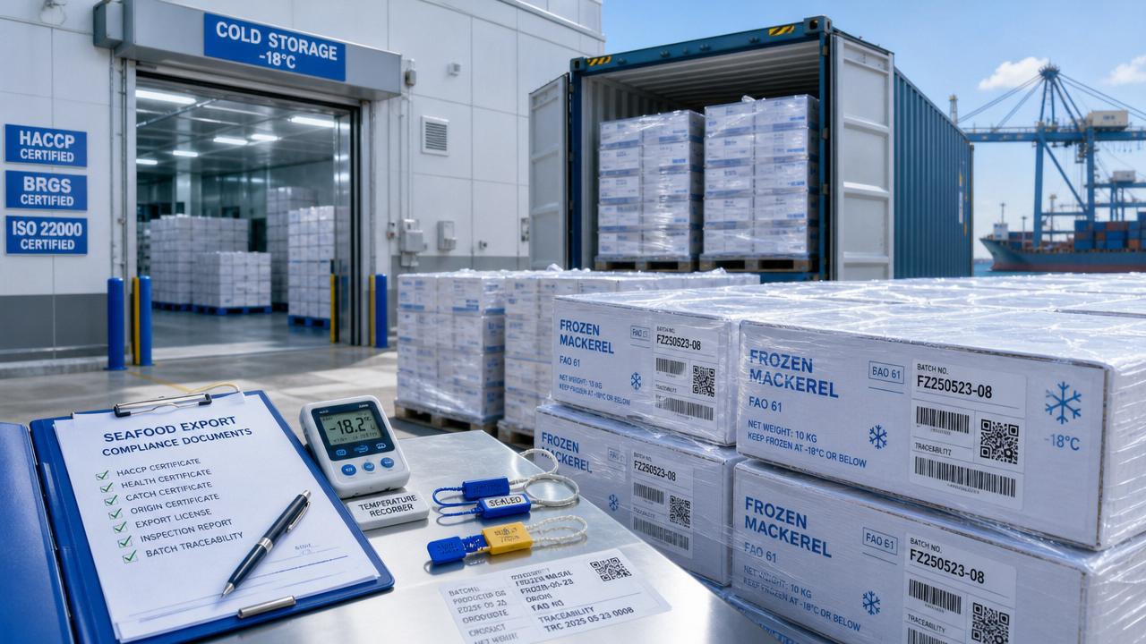 Fishery Products Export Rules That Commonly Delay Shipments
