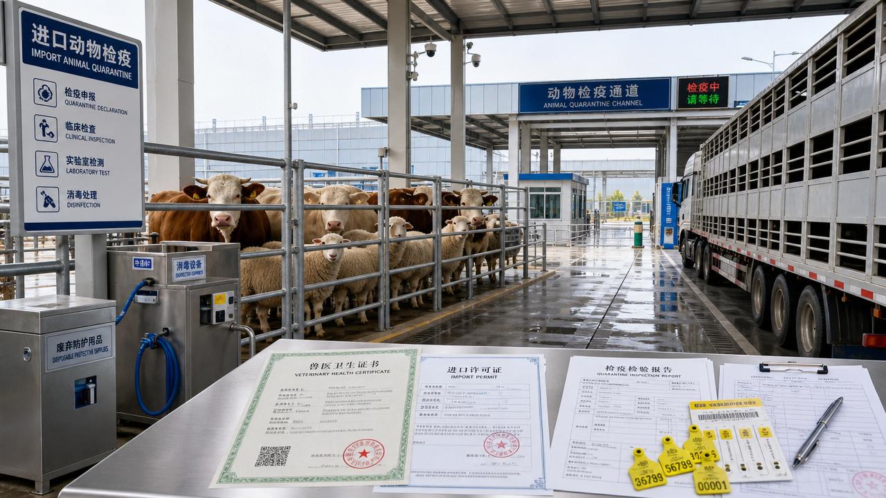 Livestock imports regulations that can delay border clearance