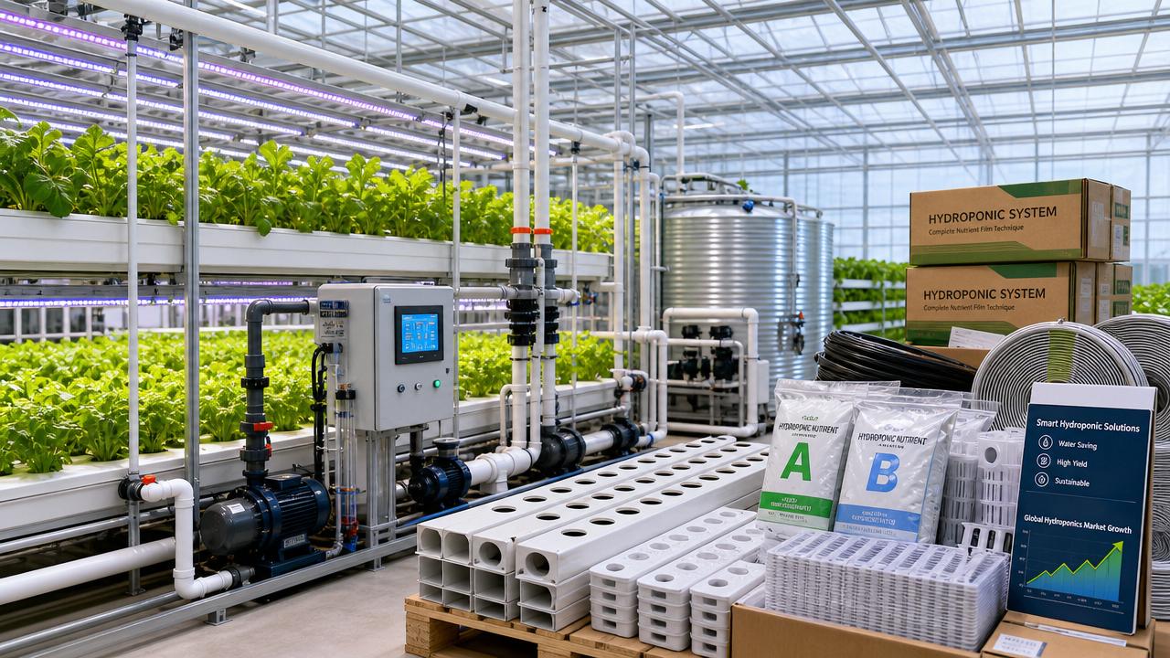 Hydroponic farming supplies wholesale trends shaping 2026 pricing