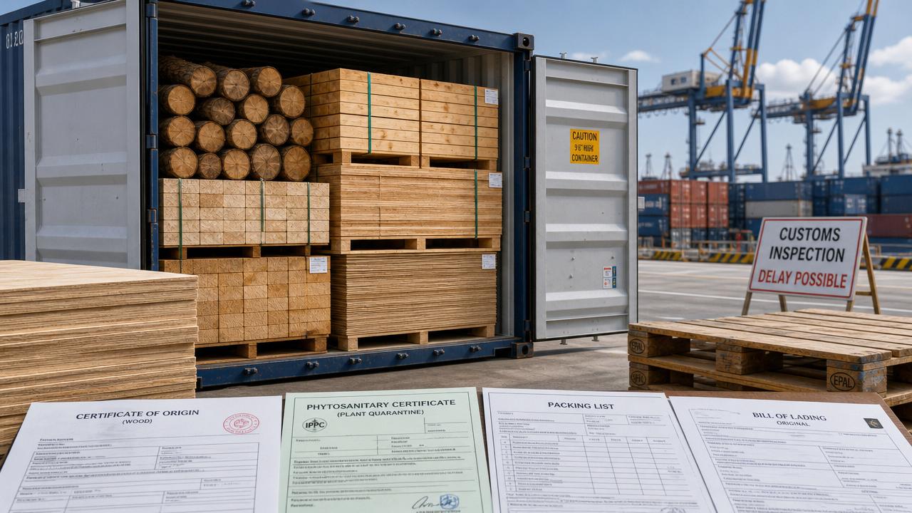 Timber trade regulations that can delay cross-border shipments