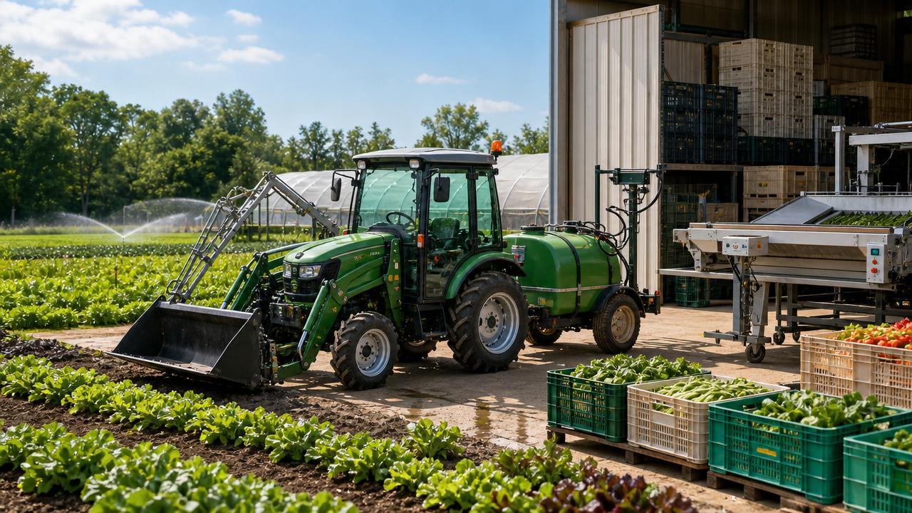 Agri equipment for farming that pays back faster in small operations