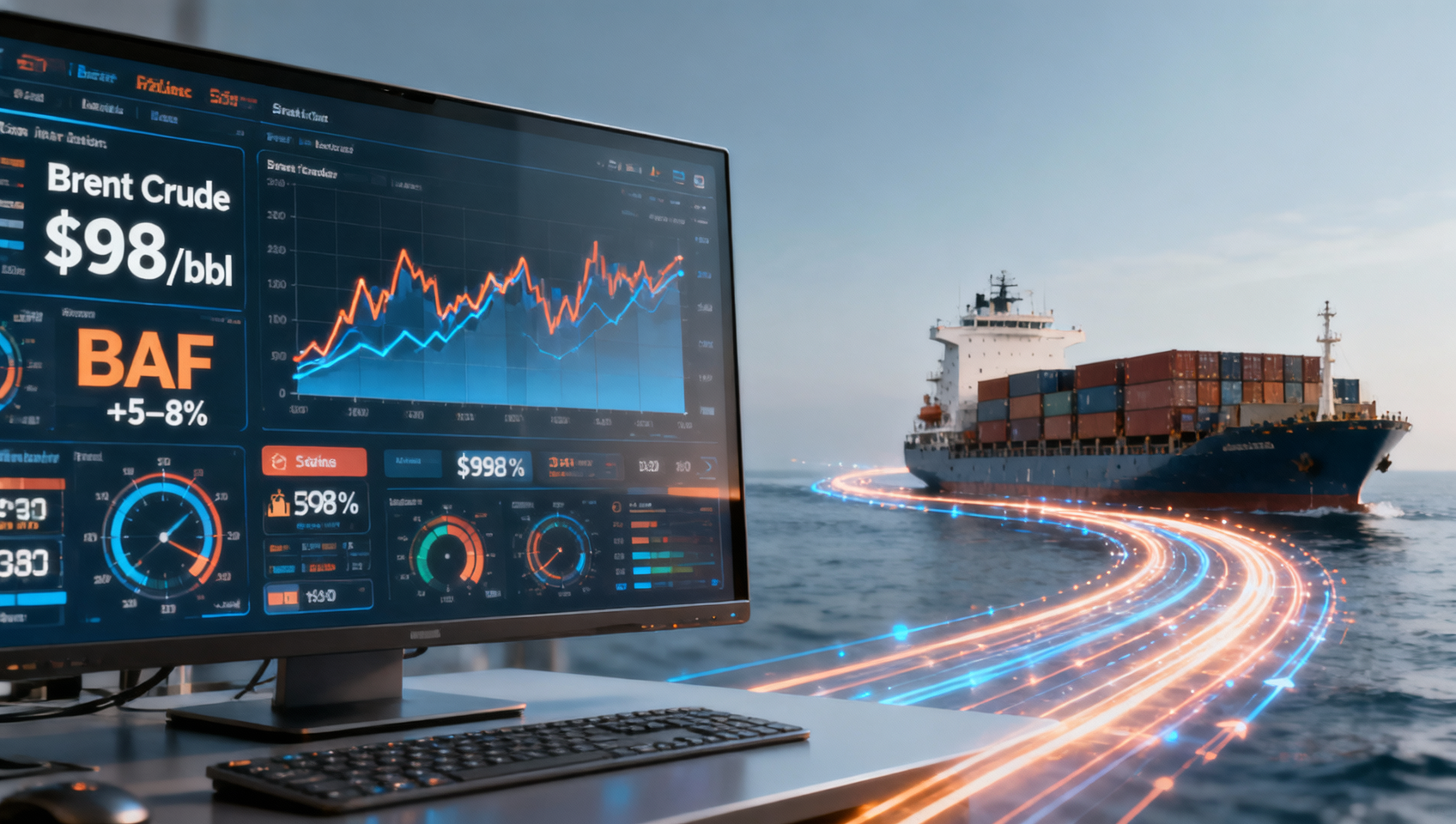 Brent Crude Hits $98/bbl; BAF Up 5–8% from May