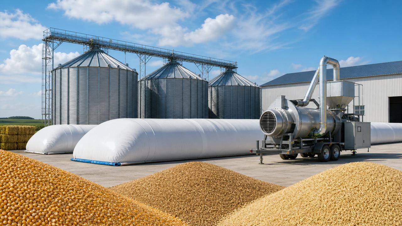 What grain storage solutions reduce loss after harvest