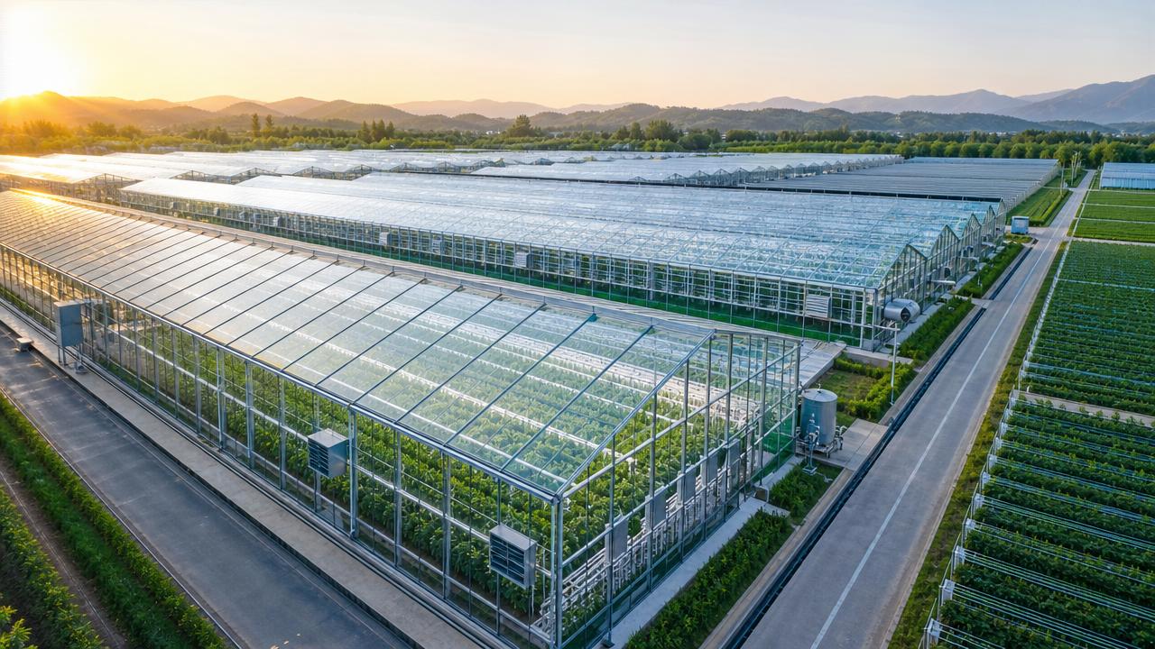 Is greenhouse agriculture still worth the higher setup cost?