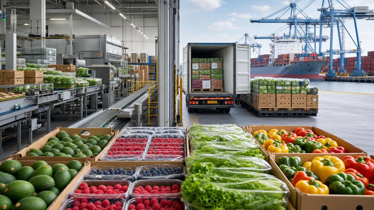 What is changing in fruit and vegetable exports trends?