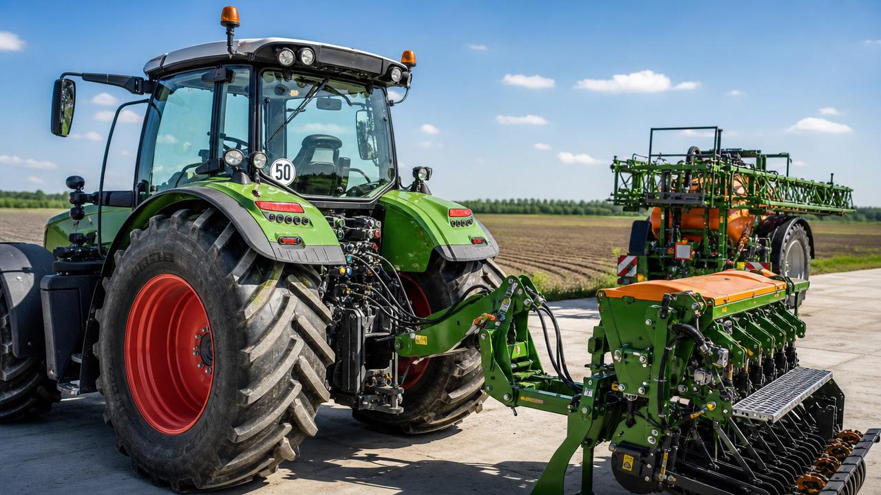 When does farm machinery quick installation save real time?