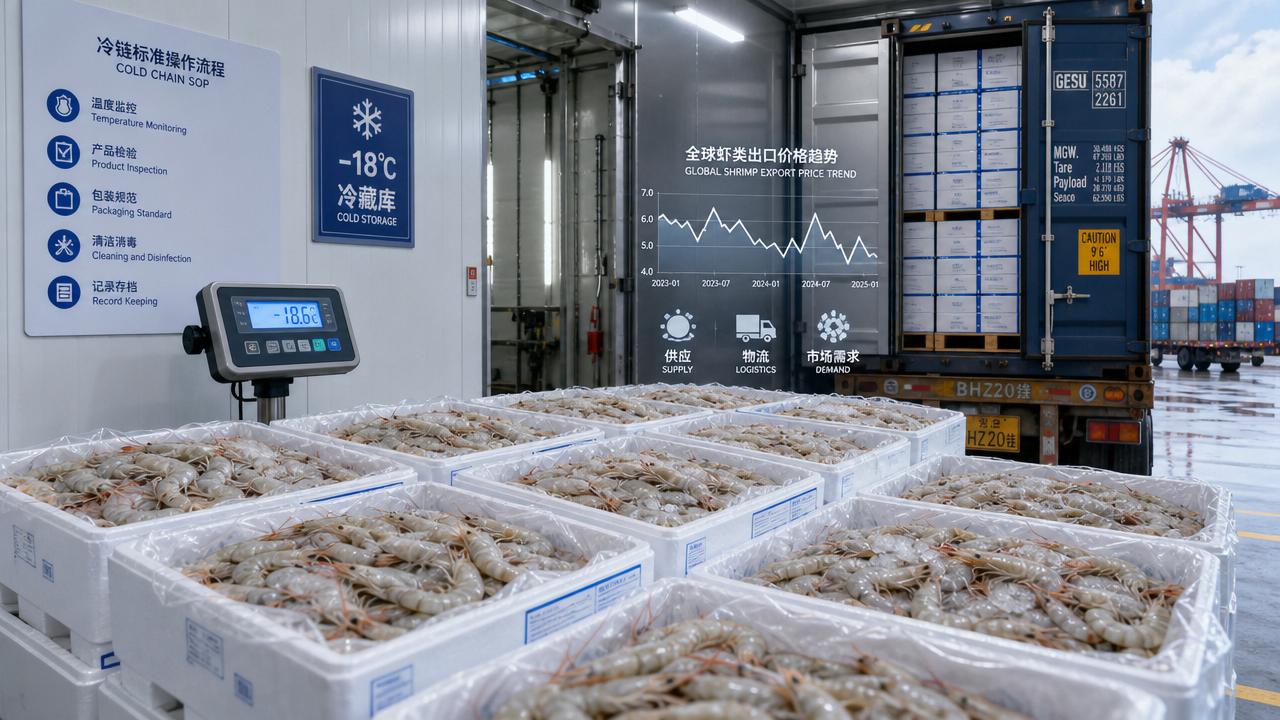 Why shrimp exports price keeps changing across markets