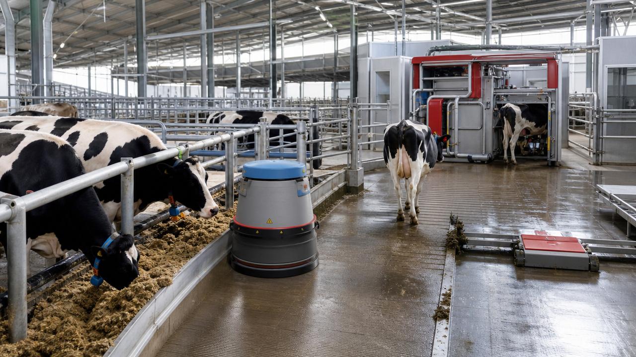How automated dairy farming equipment cuts daily labor