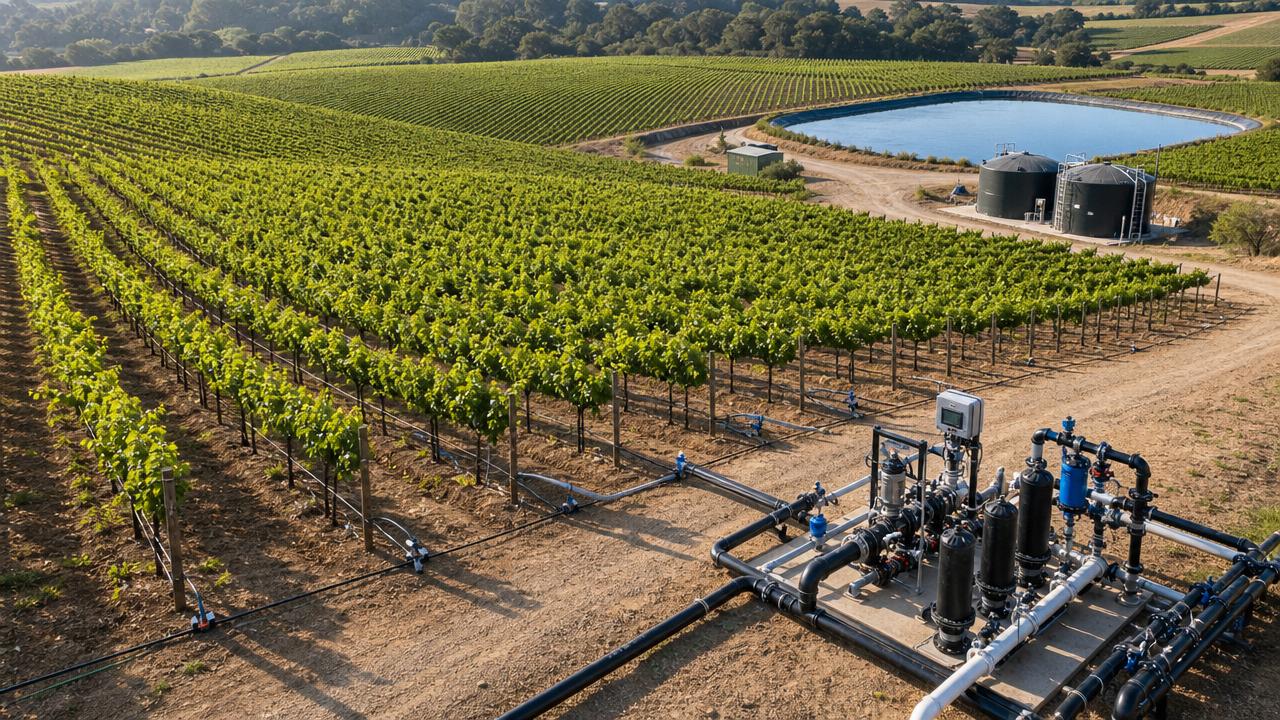 Are high-efficiency irrigation systems worth vineyard costs?